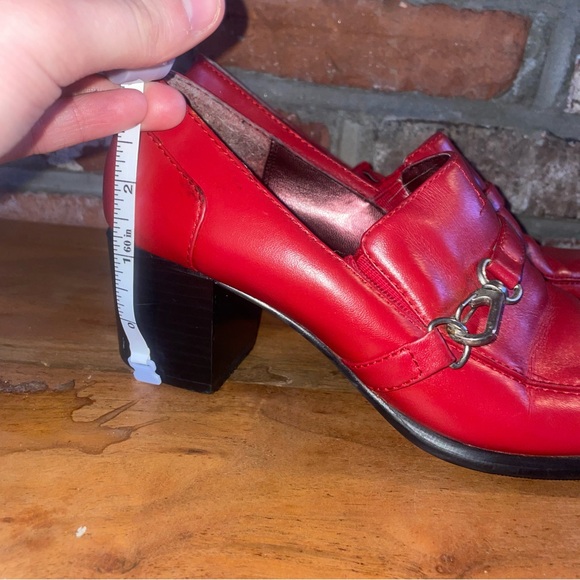 LINEA ROMA WOMENS LADIES SHOE "red" - Picture 2 of 11